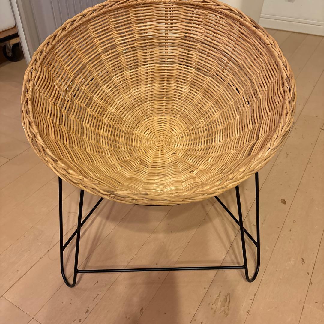 オルネコ・アイアンレッグラタンチェア