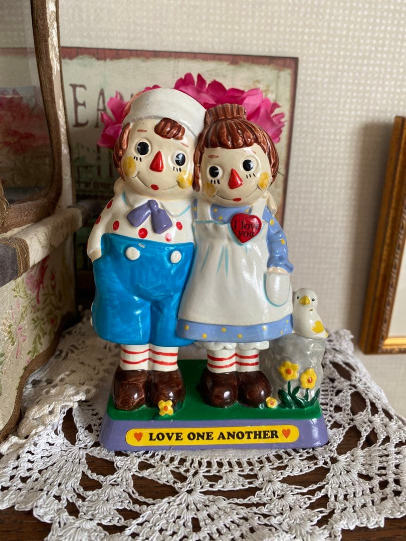 ラガディアン＆アンディ LOVE ONE ANOTHER 置物