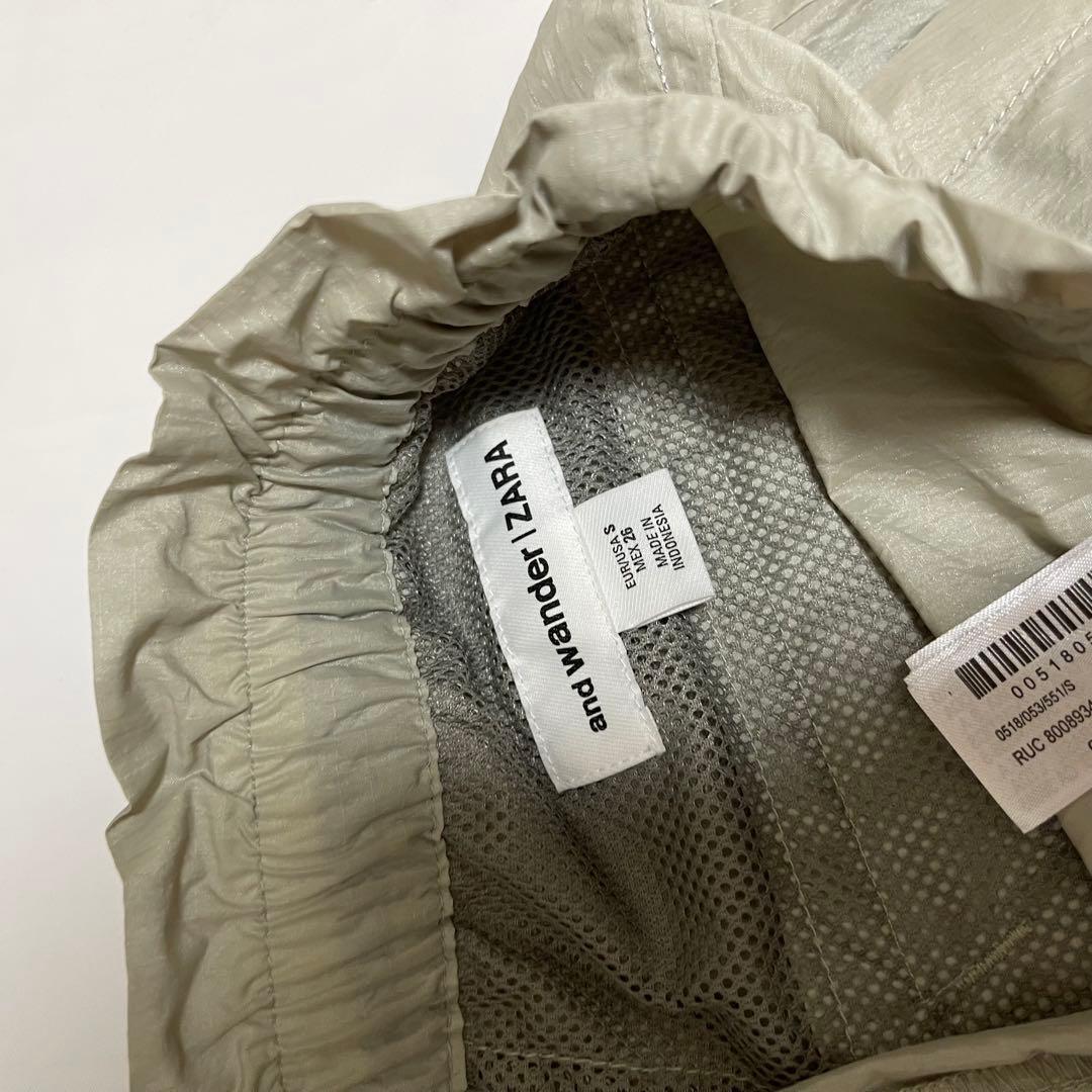 【最終値下げ】and wander | ZARA ワイドパンツ