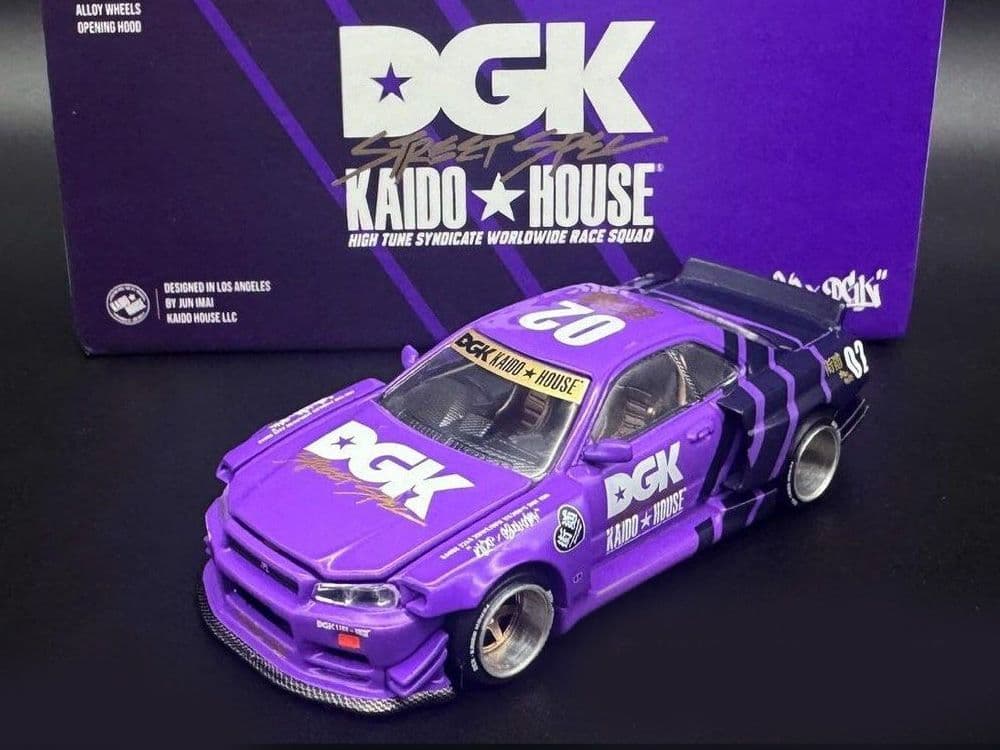 DGK X KAIDO HOUSE ルーレット・レーサー　R34 スカイライン