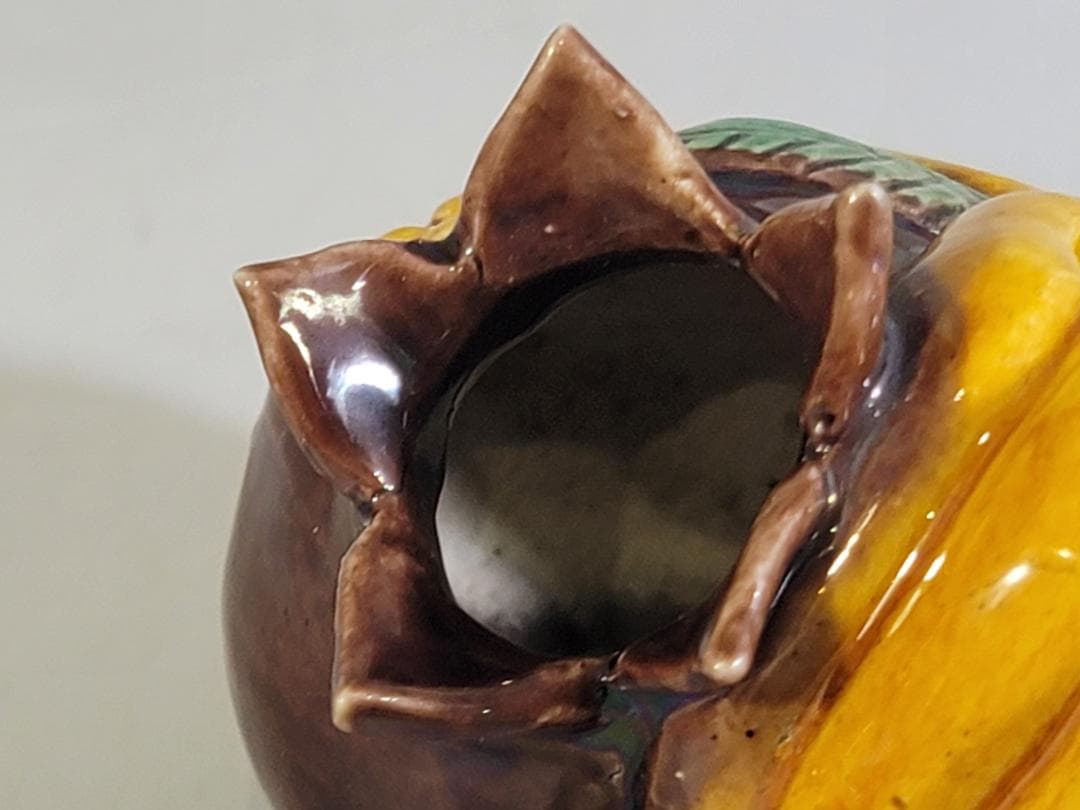 中国 三彩 柘榴 筆洗 文房具 古美術 DT250