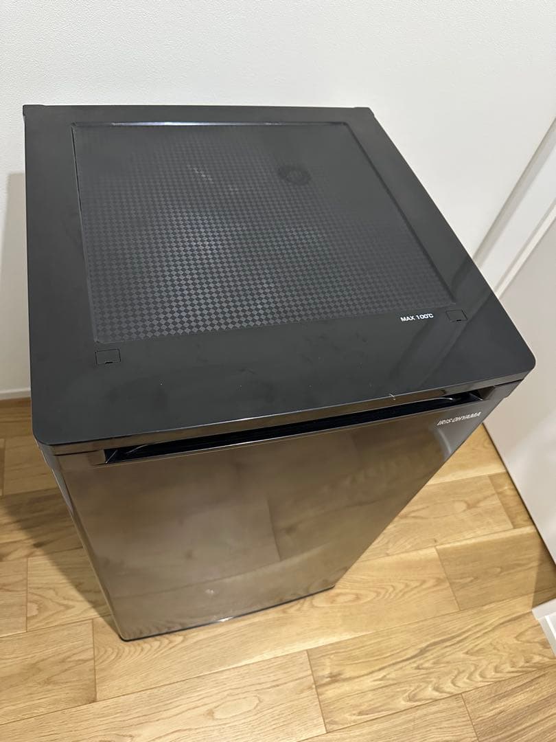 [ドキンちゃん] IRIS OHYAMA ブラック 冷凍庫 60L