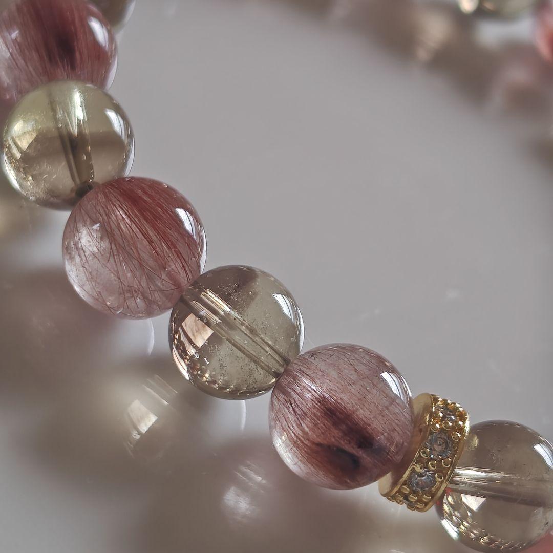 おまとめ専用です♡新作♡レッドルチル、スモーキーシトリン、練りレッドアンバー