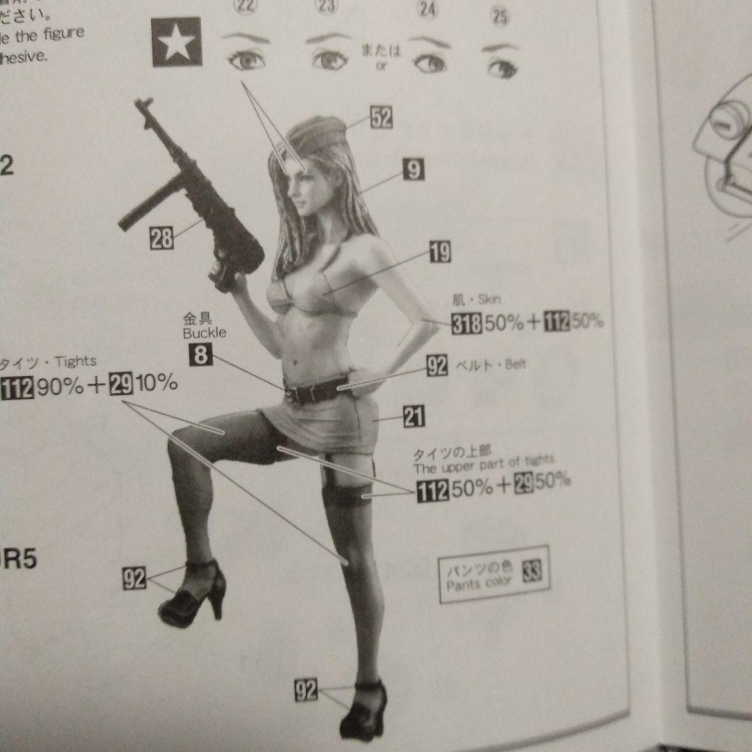 ハセガワ1/24キューベルワーゲン　ブロンドガール