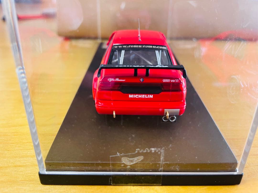 HPI アルファ ロメオ155V6 TI 1996年 ITC 1/43 ロム