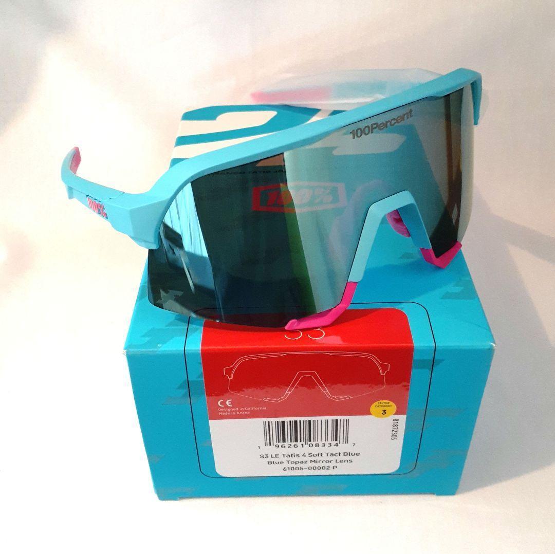 り 100% S3 タティス 2025 ワンハンドレッド サングラス