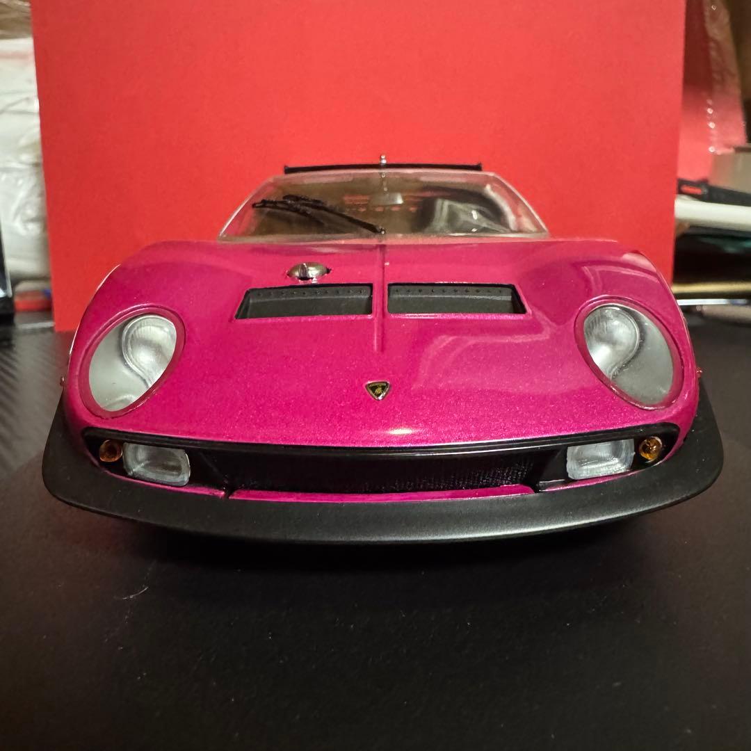 未展示品 京商 1/18 ランボルギーニ イオタ SVR