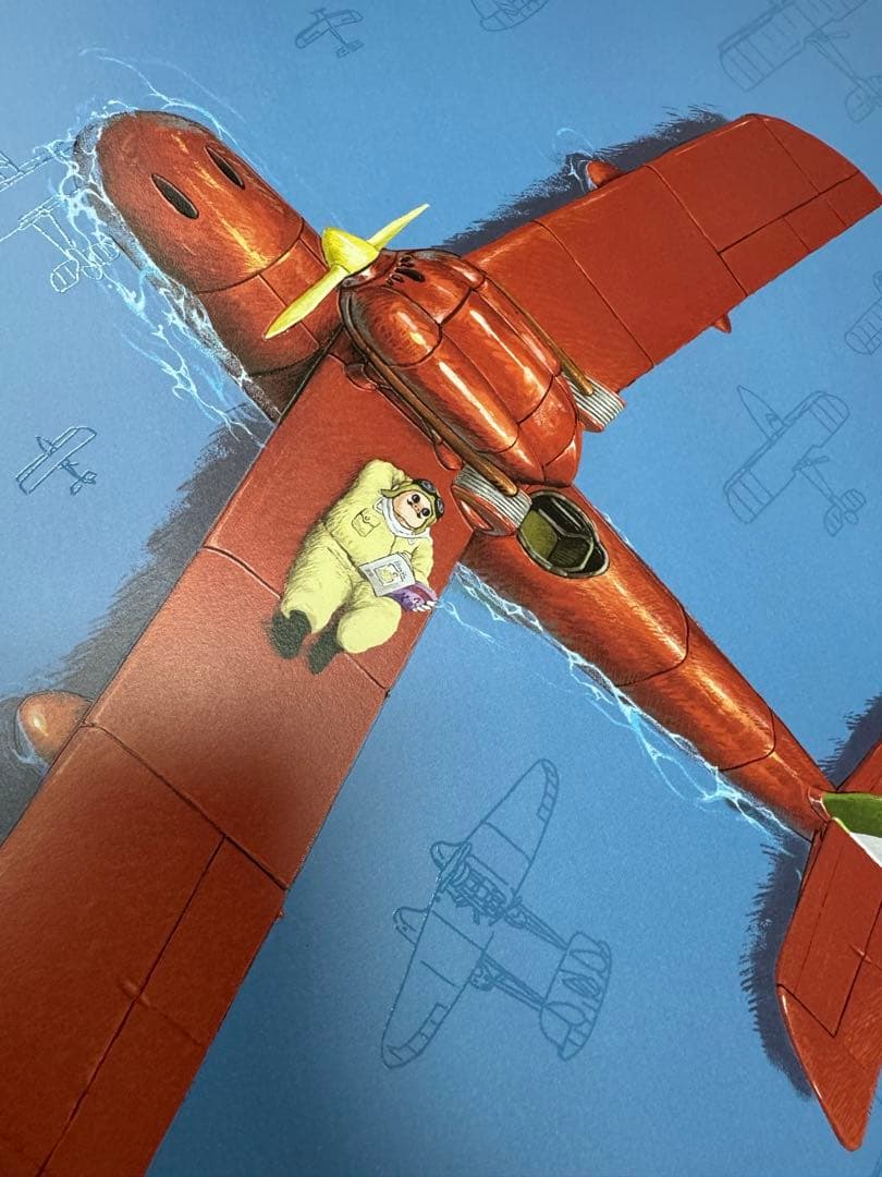 ジブリ名作『紅の豚』 台湾限定公開記念 A2ポスター