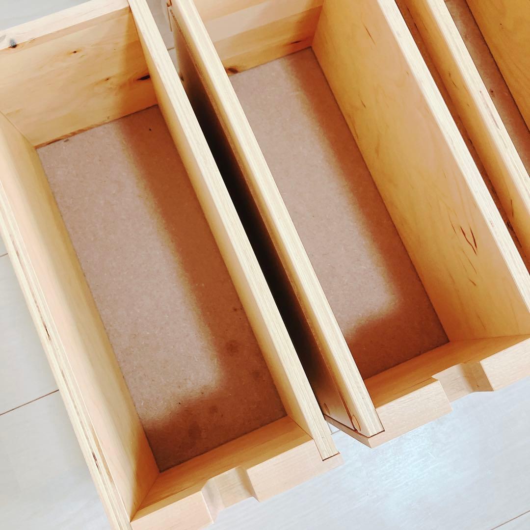 11/22迄イケア 折りたたみダイニングテーブル ノールデン　木目　引き出し付き