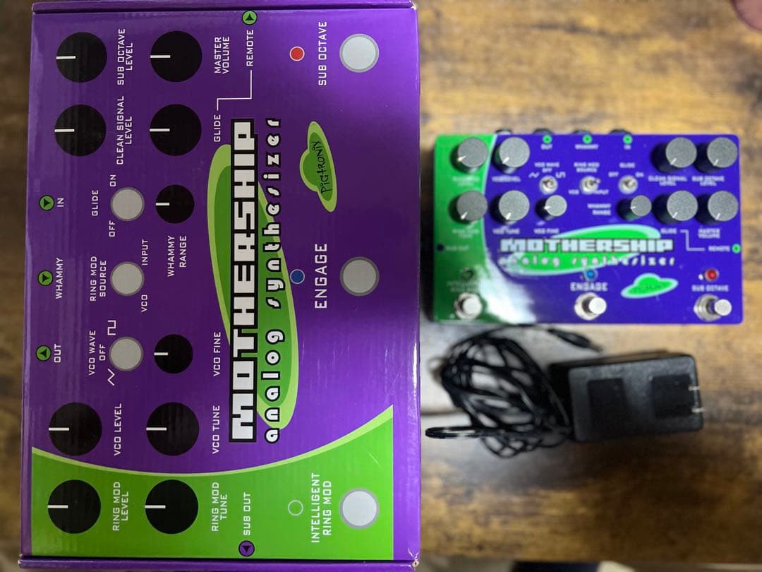 pigtronix mothership 美品　激レア　ペダル型アナログシンセ