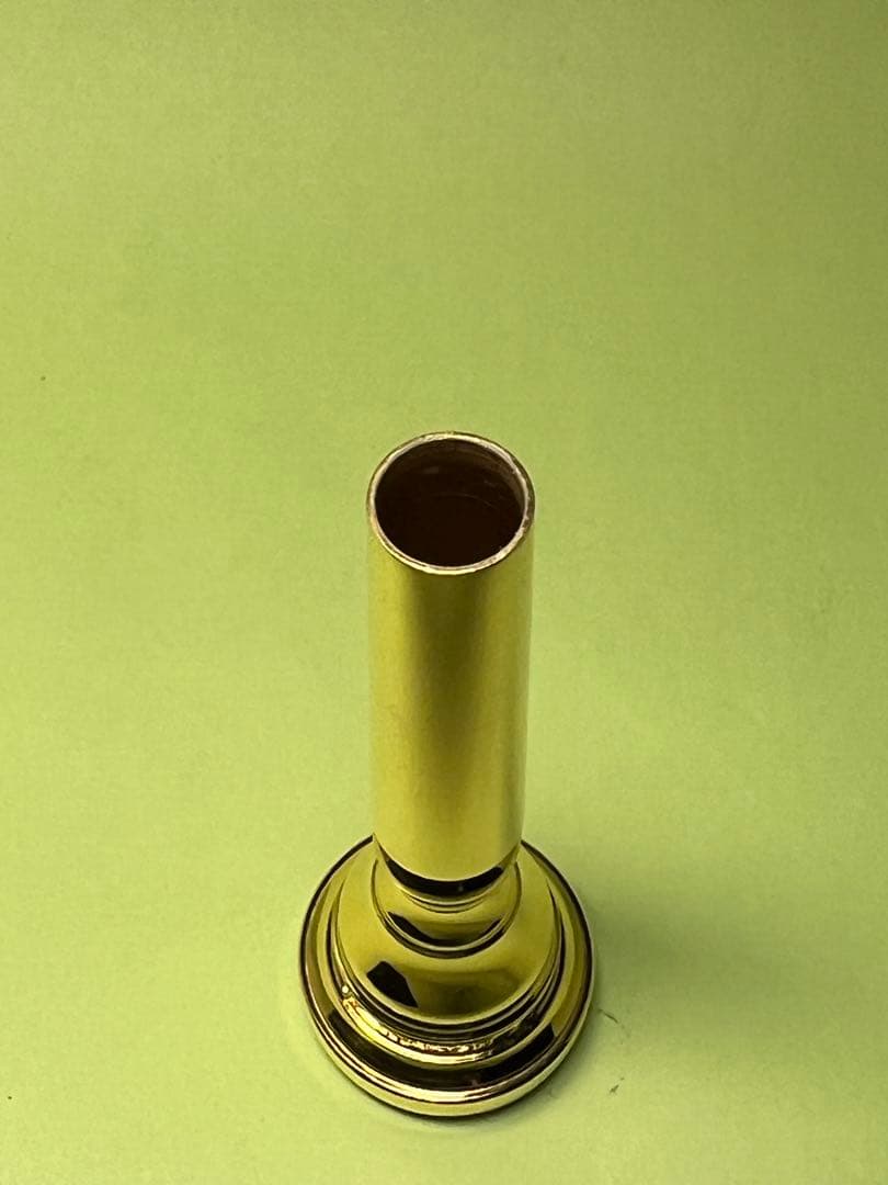 美品ニューヨーククラシック　３Ｍ　金メッキ　トランペットマウスピース