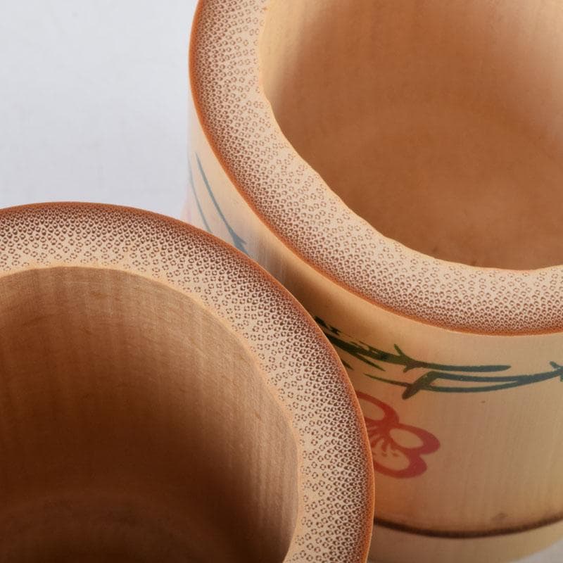 茶道具　黒田正玄作　松竹梅　竹蓋置　一双　表千家十三代即中斎極め箱　V　8698