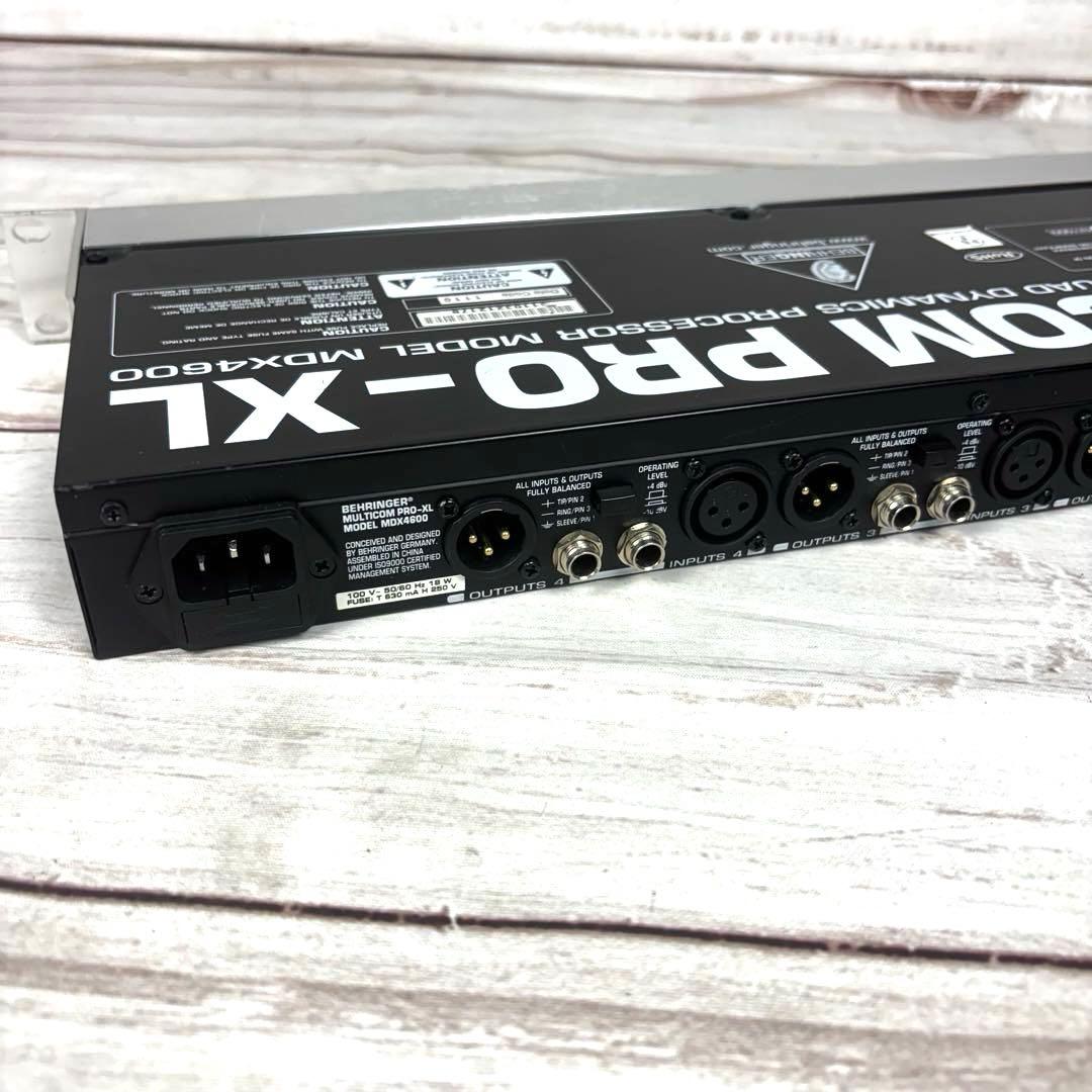 BEHRINGER MDX4600ベリンガー コンプレッサー