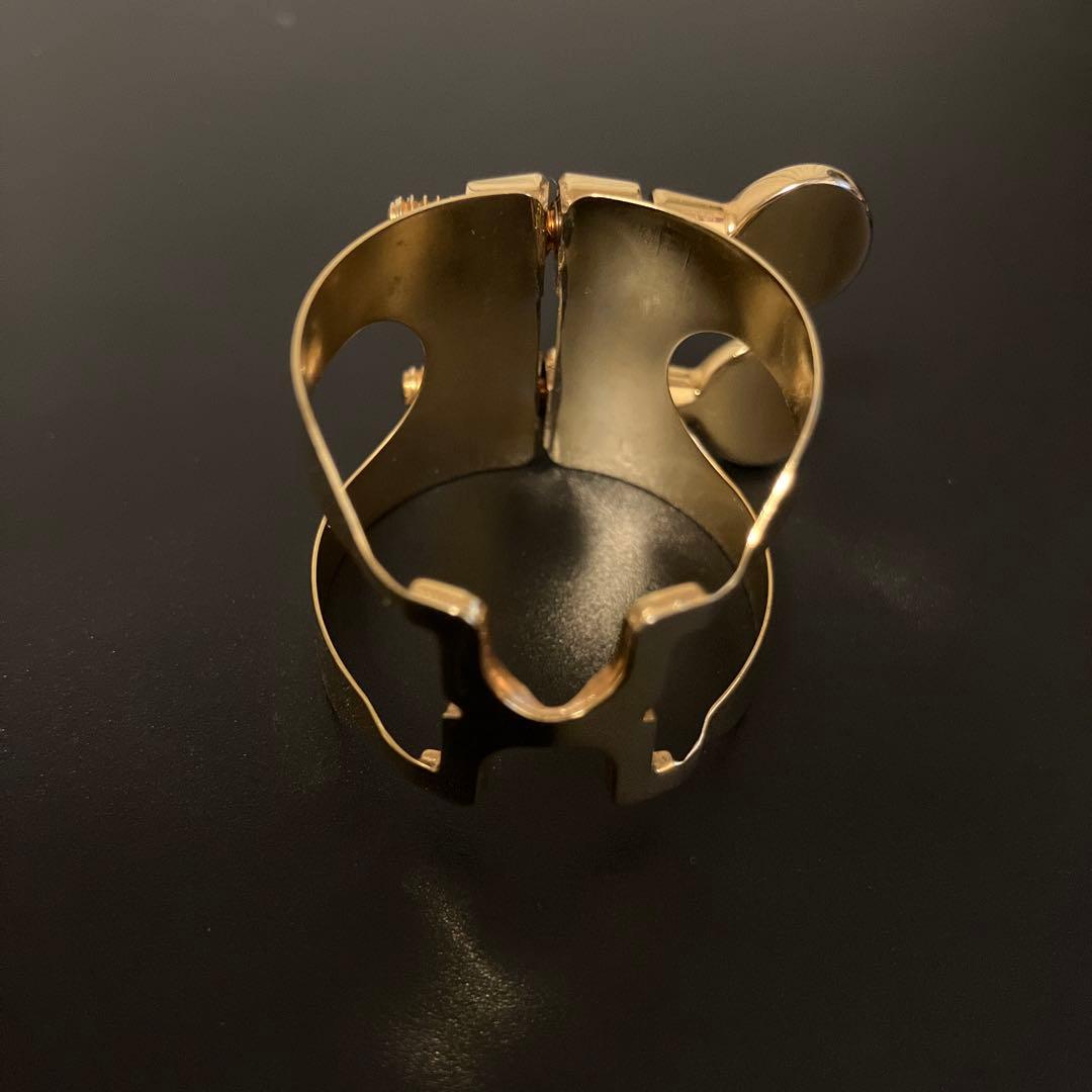 ［美品］ハリソン・ハーツ アルトサックス用リガチャー(A3／GP)