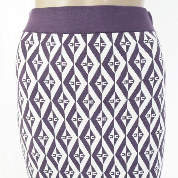 新品 エリザベッタフランキ ニットスカート 42 ESK714 Mサイズ 膝下丈