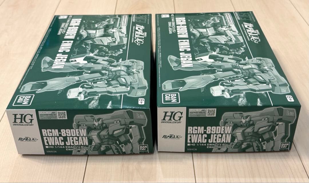 HGUC 1/144 RGM-89DEW EWACジェガン セット 特典デカール