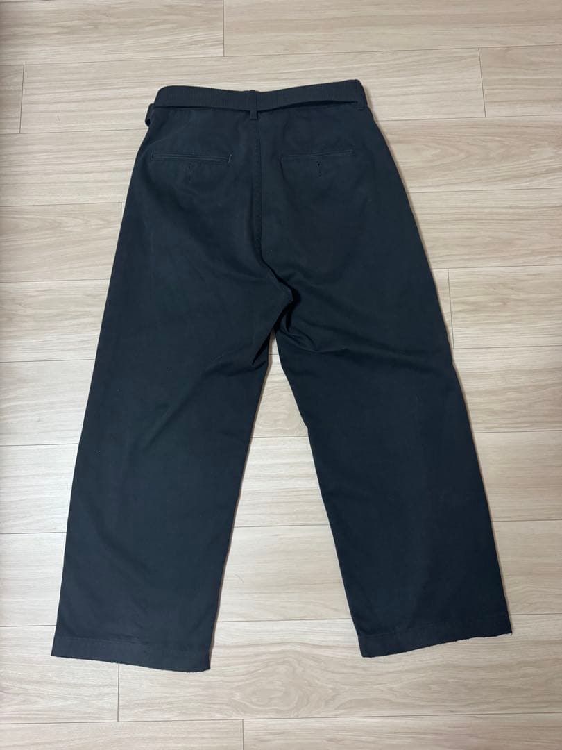 ANCELLM wism別注 wide chino pants アンセルム