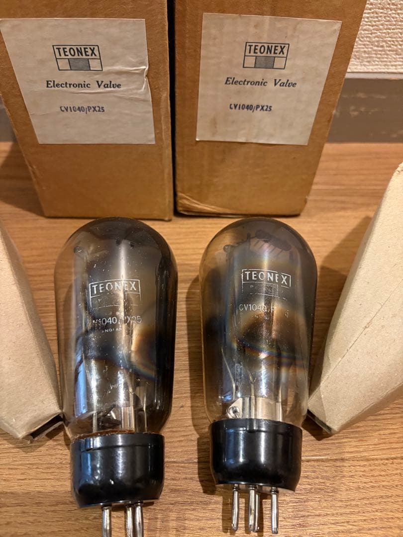 木*村様 TEONEX CV1040/PX25 真空管 2個セット　2