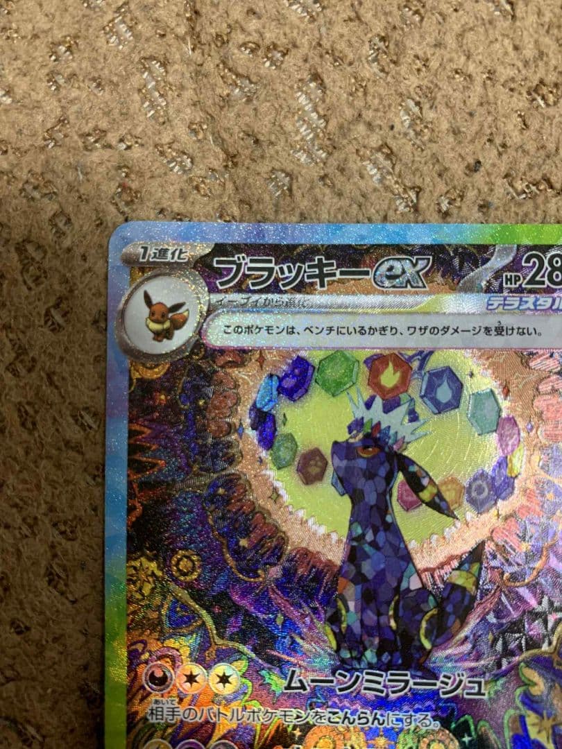 ブラッキーex SAR テラスタルフェスex 217/187 白かけなし A状態