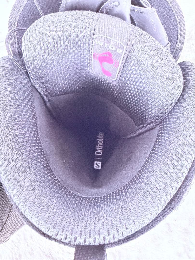 綺麗です♪SALOMON DIALOGUE WIDE 25cm 幅広 甲高ブーツ