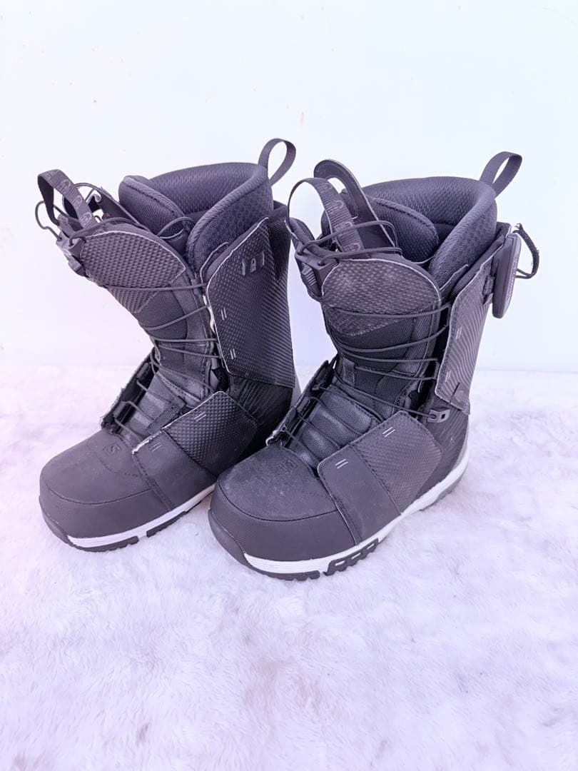 綺麗です♪SALOMON DIALOGUE WIDE 25cm 幅広 甲高ブーツ