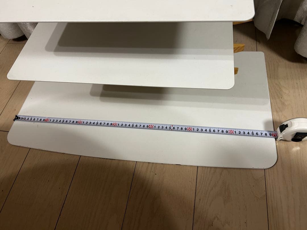 専用【約3.5万】テレビスタンド　タンスのゲン壁掛け　棚板２枚　外付けHDD置付