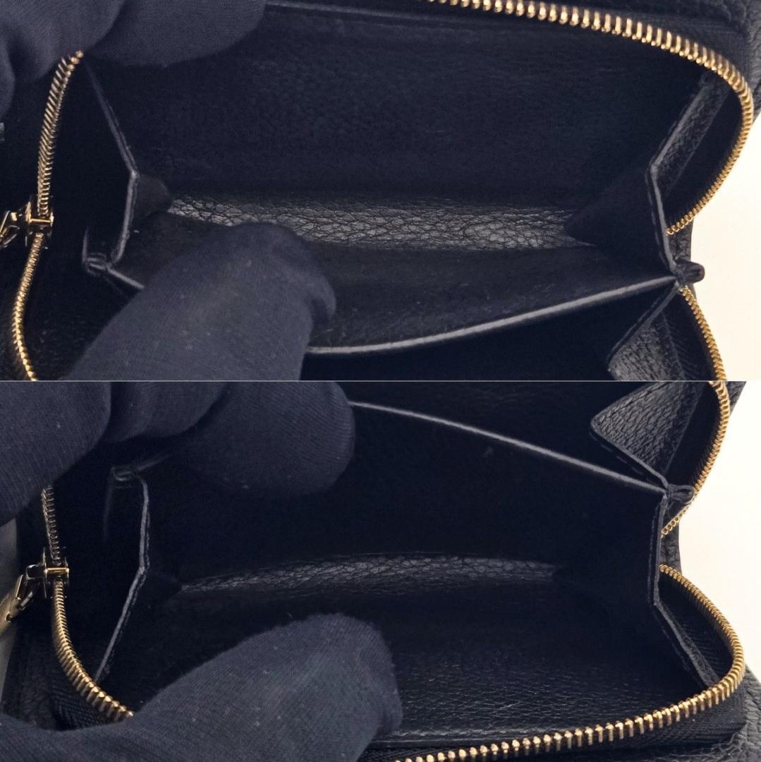 aha ルイヴィトン 財布 アンプラント クレア ブラック A663