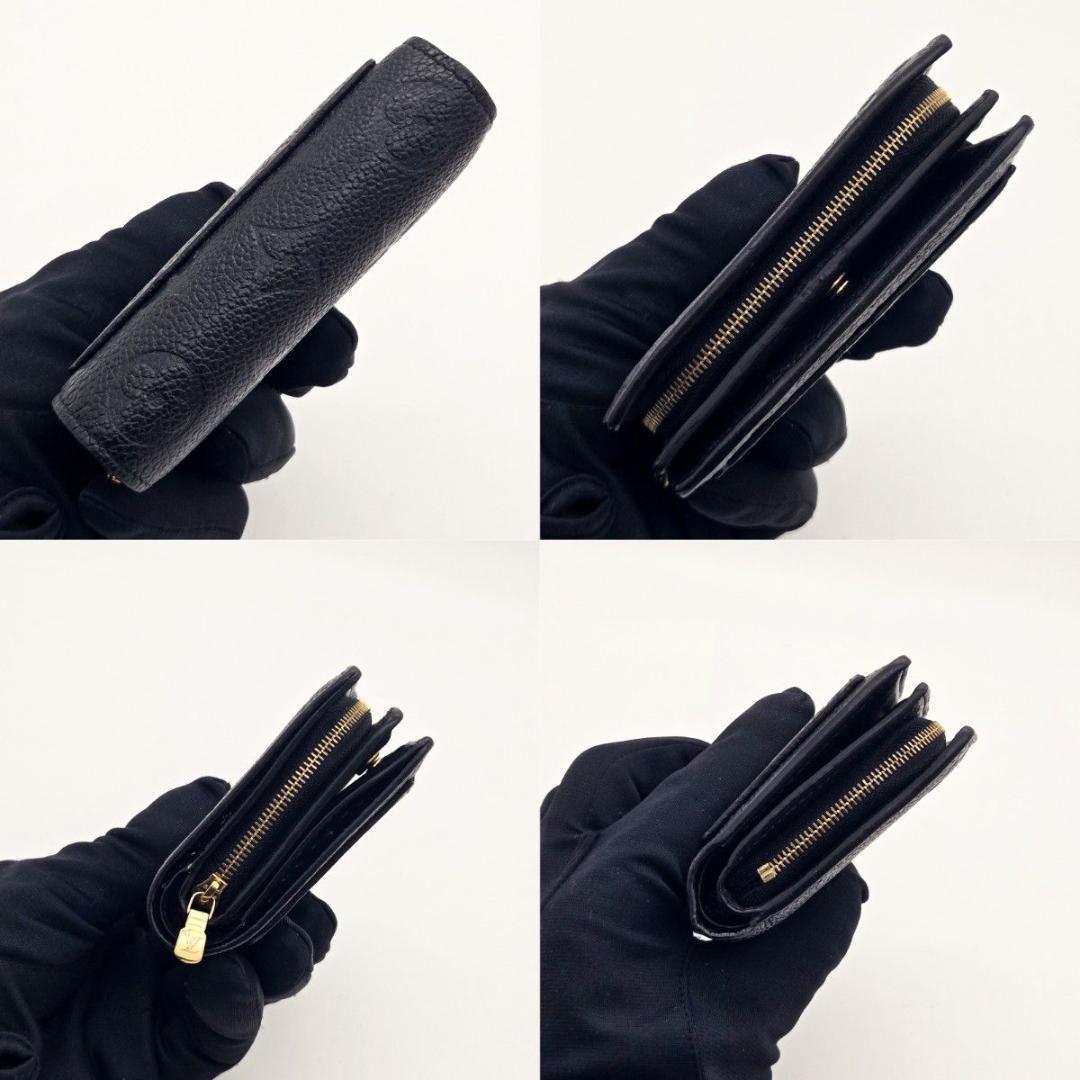 aha ルイヴィトン 財布 アンプラント クレア ブラック A663