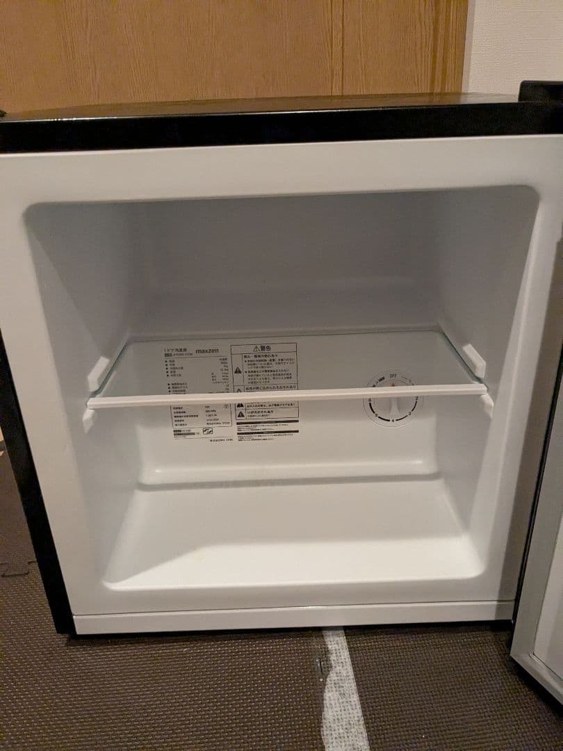 12/16MAXZEN 冷凍庫 32Lコンパクト JF032ML01GM 1ドア