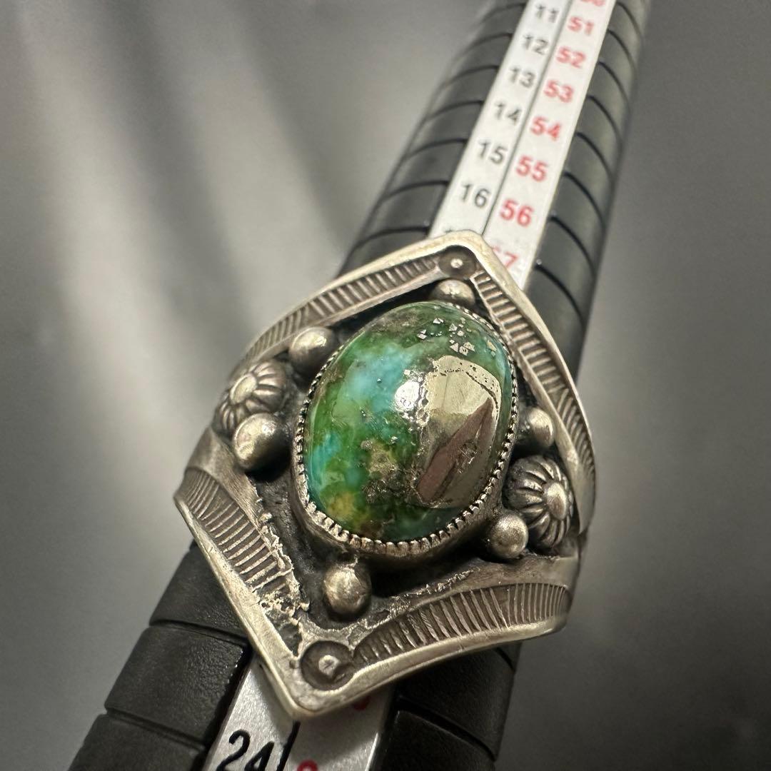 Navajo  martinez ターコイズ リング 21号