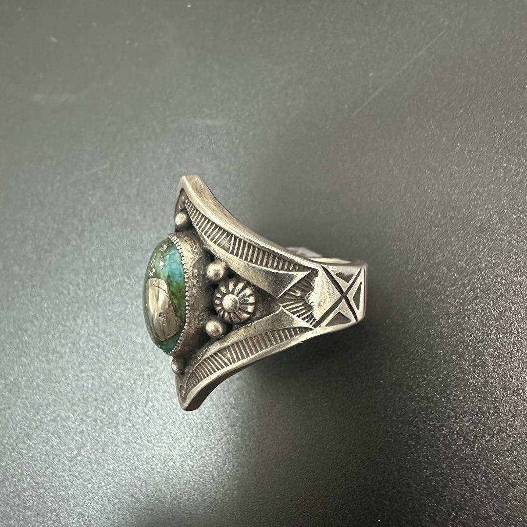 Navajo  martinez ターコイズ リング 21号