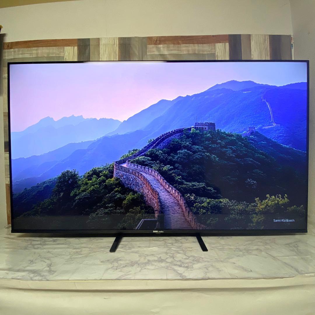 即日受渡❣️全国送料込 DMM.com65インチDKS-4K65DG4スピーカー付