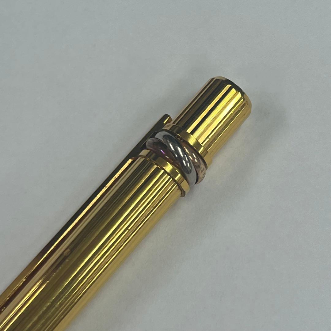 【箱・保証書付き】カルティエ Cartier ボールペン ゴールド インク切れ