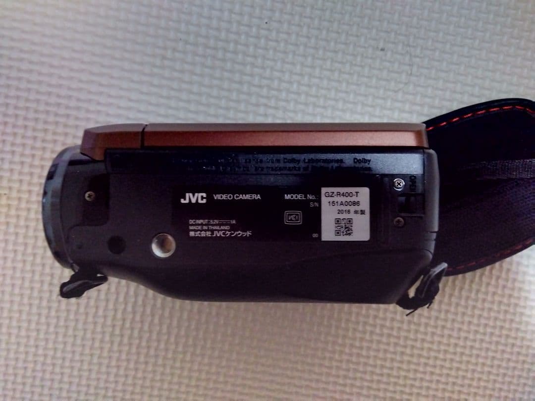 JVC ビデオカメラ Everio R ライトブラウン GZ-R400-T