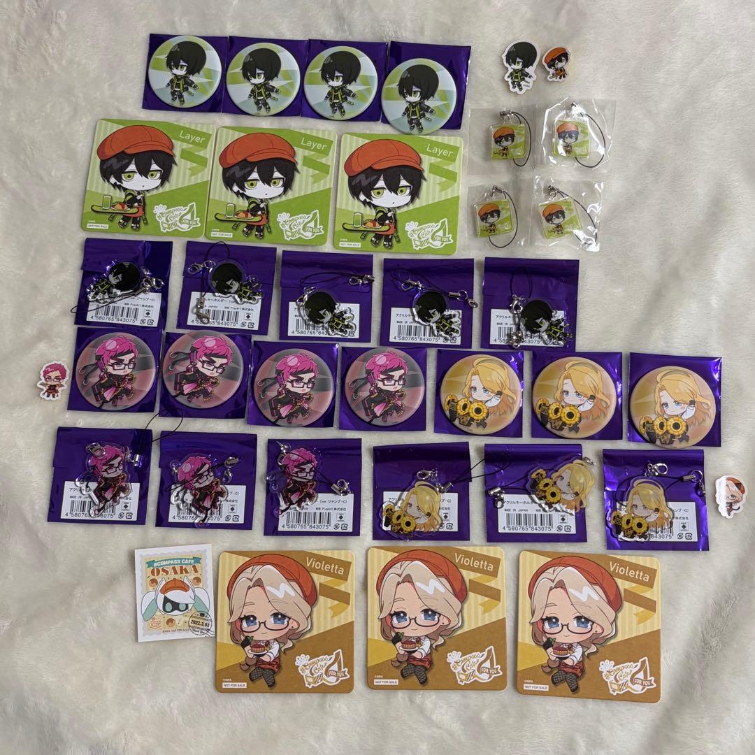 #コンパス 零夜 ルチアーノ ヴィオレッタ・ノワール コンパスカフェ ボイドール