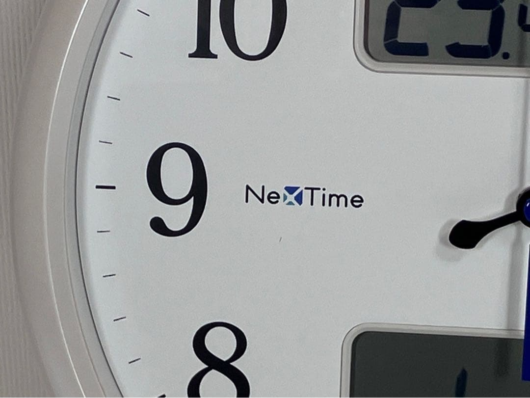 セイコークロック 掛け時計 直径31cm 電波 ネクスタイム ZS251W