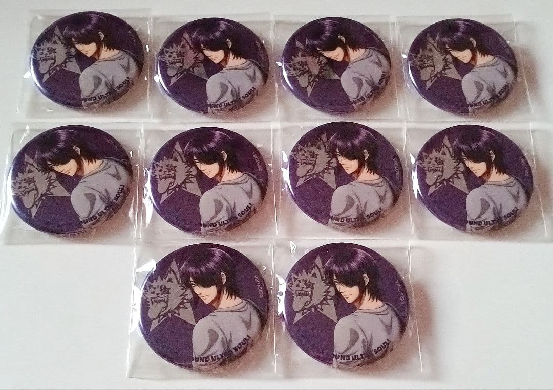 【匿名配送】銀魂　ウルトラソウル　缶バッジ　高杉晋助10点