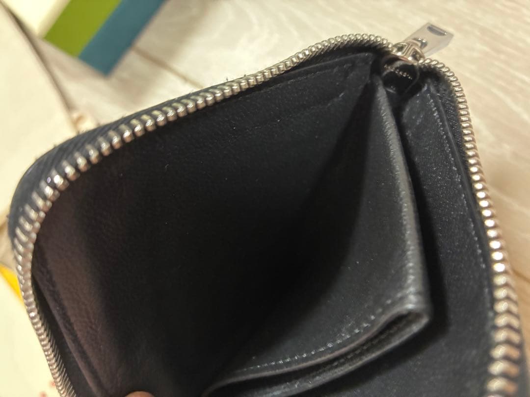 MARNI ラウンドジップウォレット 財布 黒 中古 マルニ 国内直営店購入