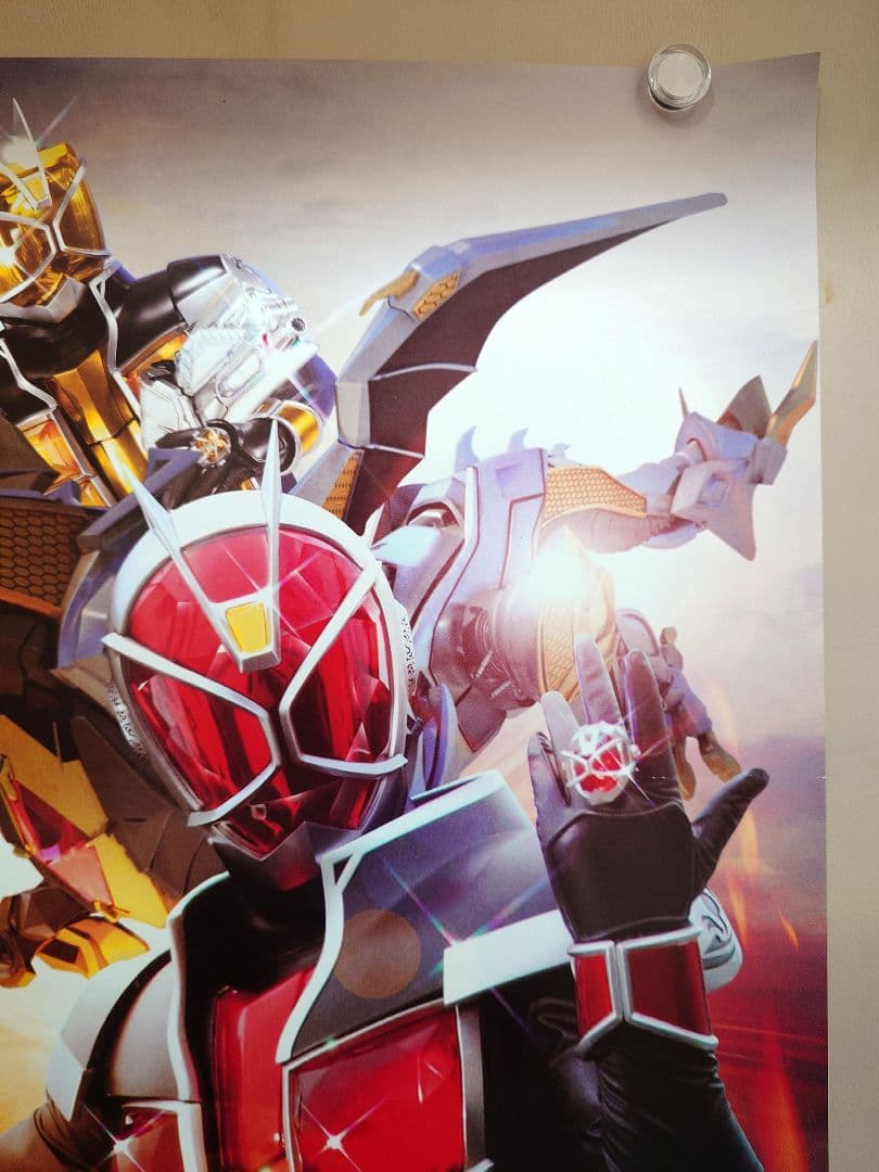 貴重　仮面ライダーウィザード　TVシリーズ 販促用　ポスター　B2　東映ビデオ