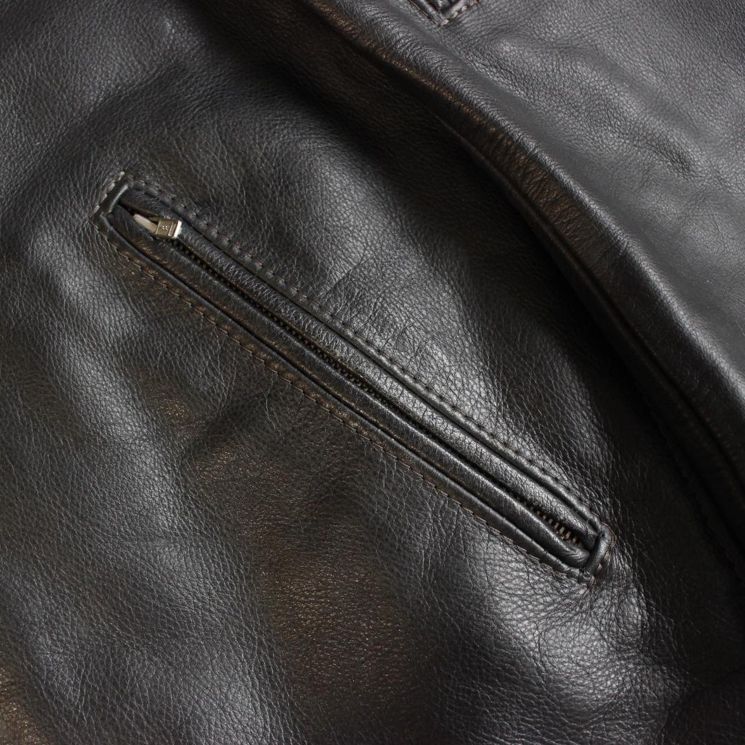 PAIR SLOPE レザージャケット LLサイズ ブラック