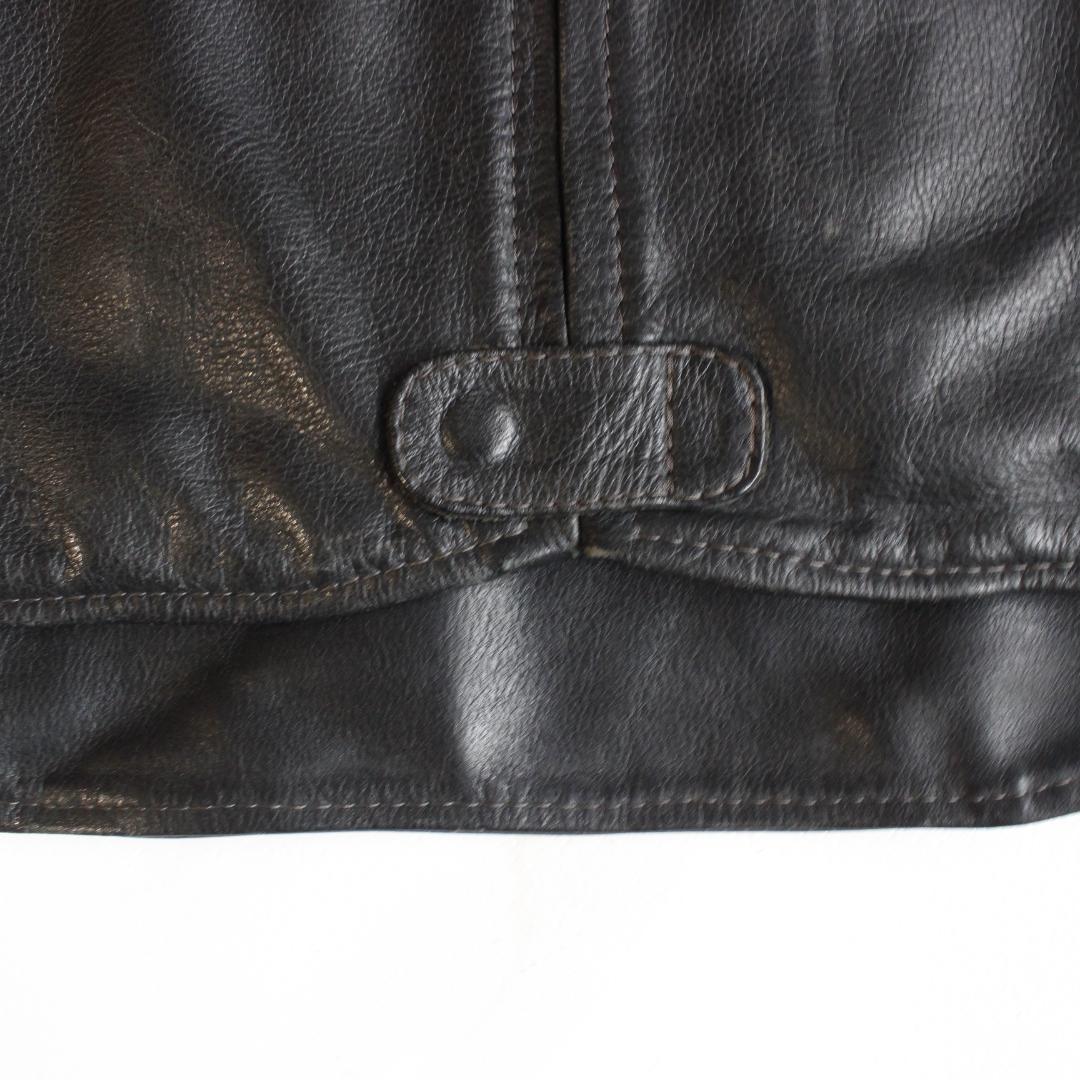 PAIR SLOPE レザージャケット LLサイズ ブラック