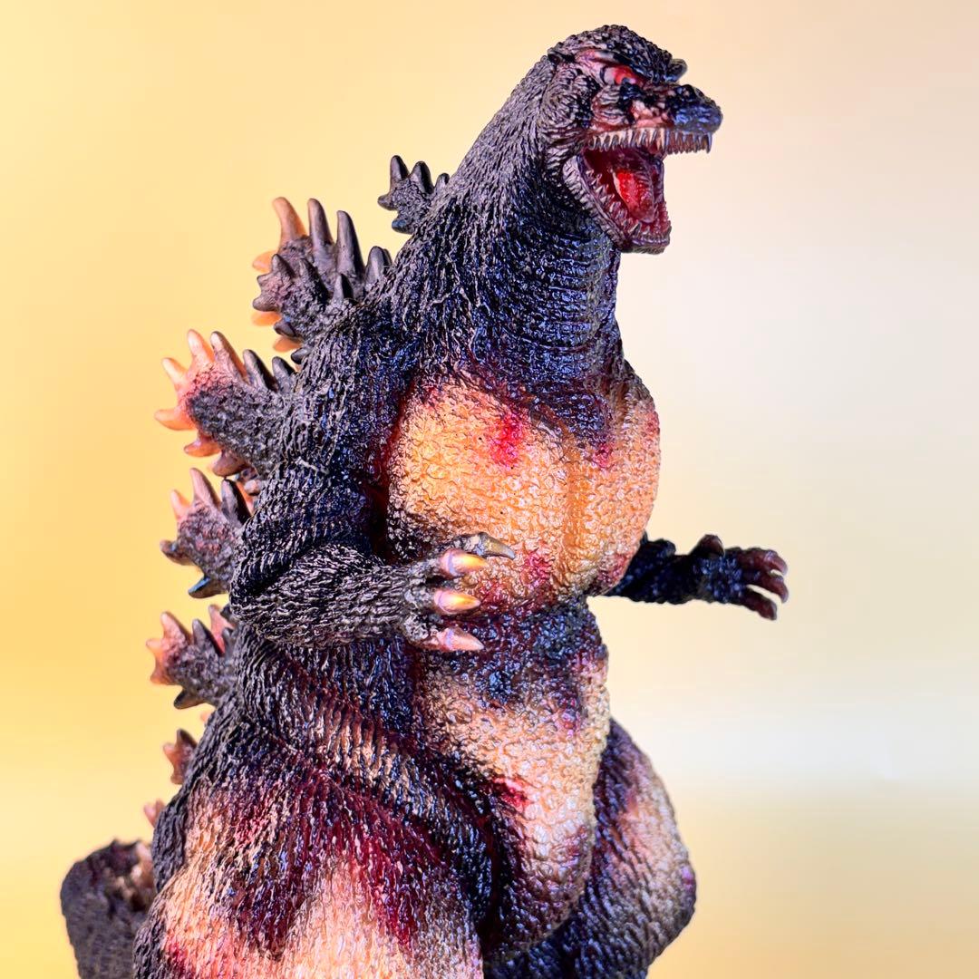 東宝30ｃｍシリーズ　ゴジラ　1995　後藤彩色所カスタムクリアオレンジＶｅｒ．