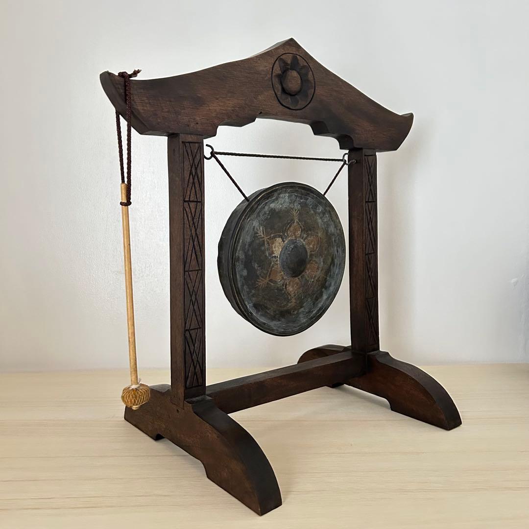 タイでは幸せを呼ぶドラ☆彡　バンコクで購入　銅鑼