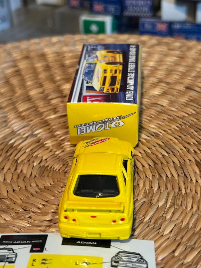 トミカ 日産スカイラインGTR R34 アイアイアド特注　アドバンテージ