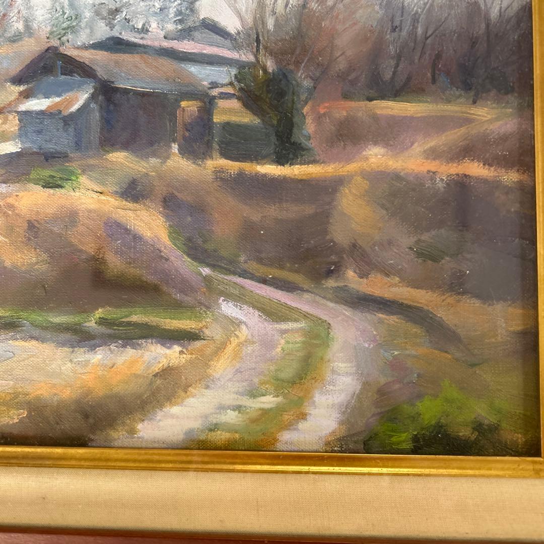 油絵風景画　江波正寛