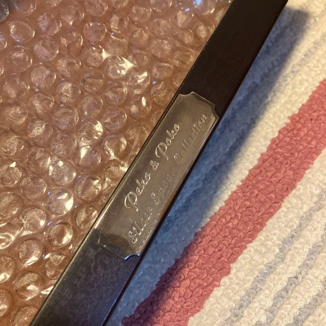 ペコ&ポコちゃん　シルバースプーンコレクション　キャビネット　セット