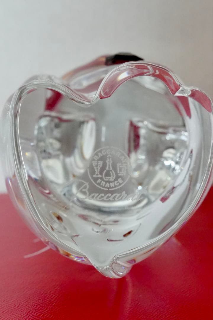 希少！バカラ まねき猫 レッドオクトゴン 箱付き 美品