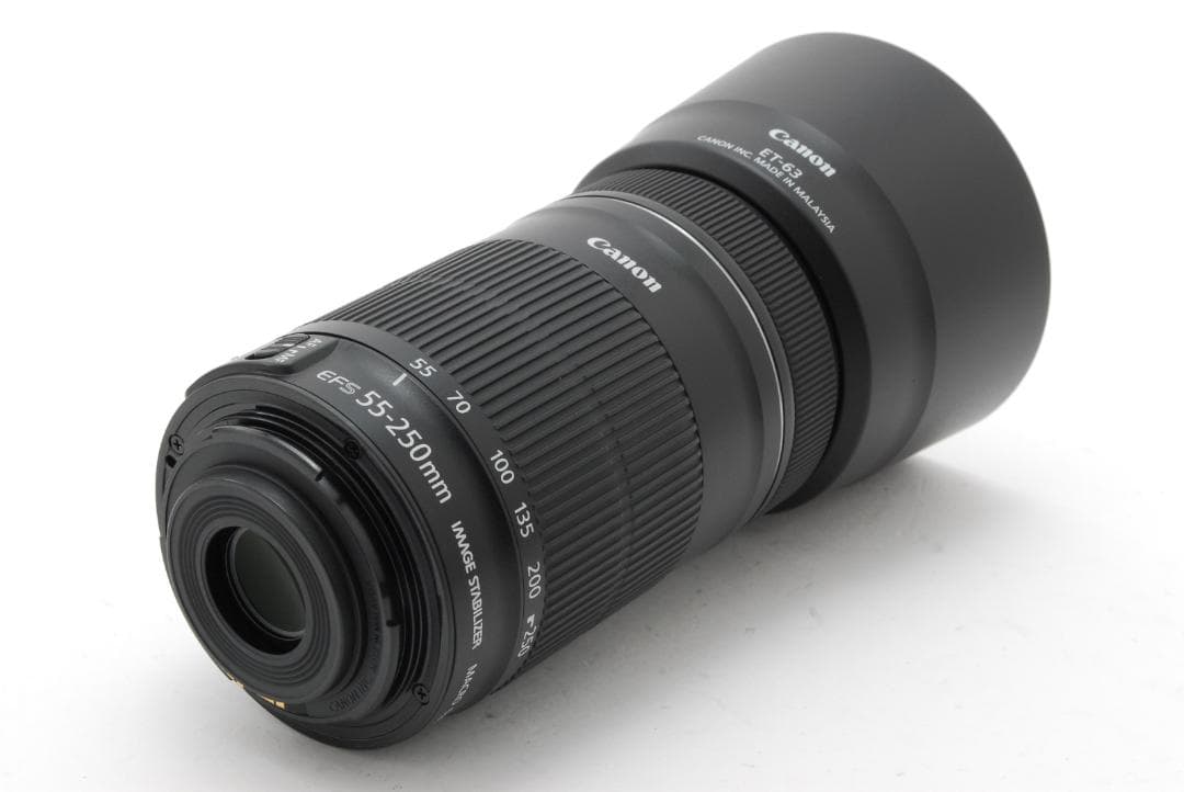 美品 Canon EF-S 55-250mm 4-5.6 IS STM #220