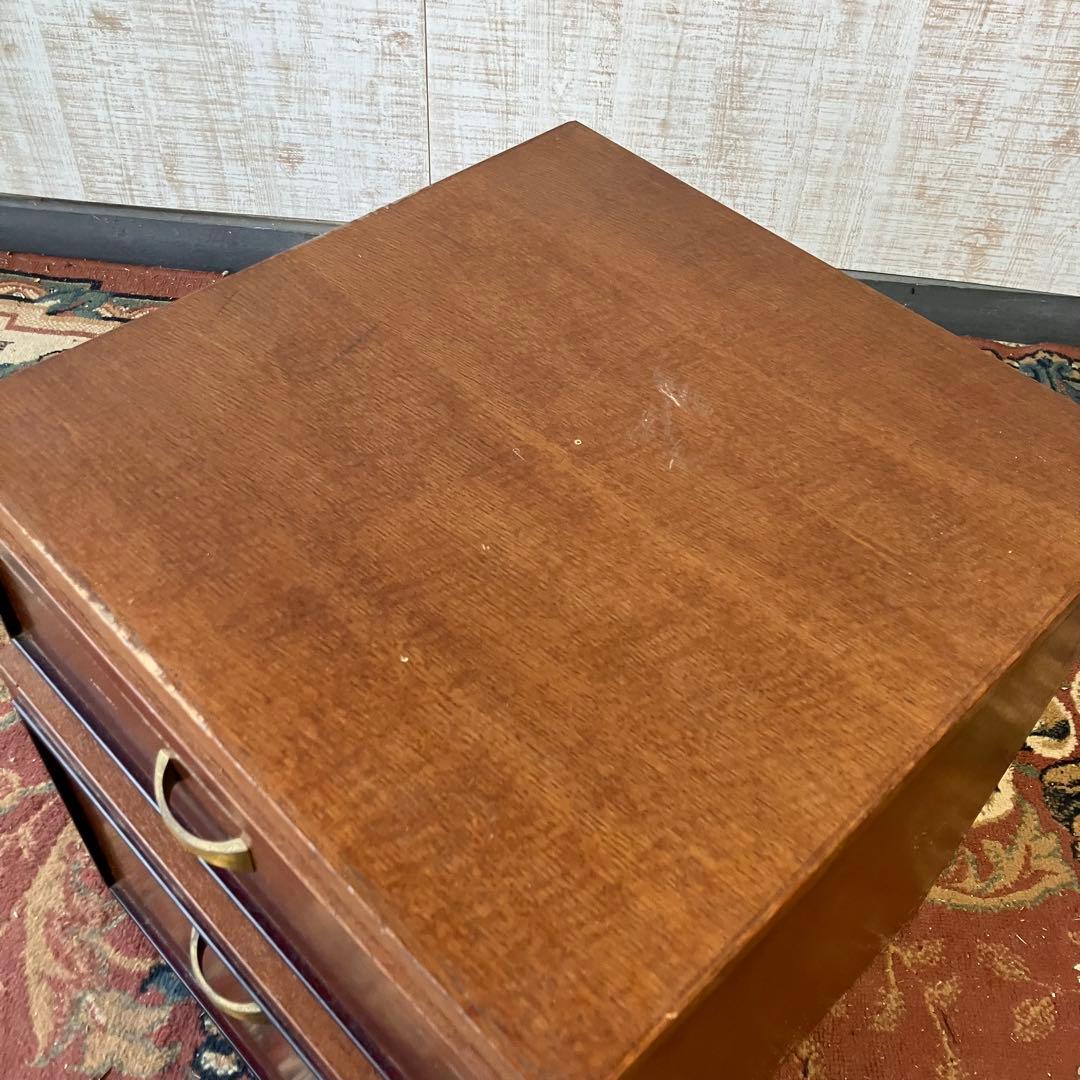 北欧レトロ 木製ナイトテーブル チェストテーブル サイドテーブル コンソール