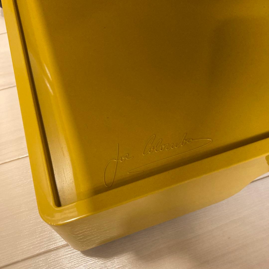 B-LINE　ボビーワゴン　3段3トレイ　　ハニーマスタードイエロー